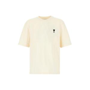 아미 반팔 티셔츠 UTS387726 136 BLANC CREME