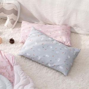 아기베개 뱀부 아기 유아 무지퍼 베개커버 베개솜포함 30x50cm