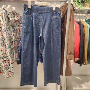 여성크로커다일 레이디 HC44 풀밴딩  데님팬츠 CLFMDP901