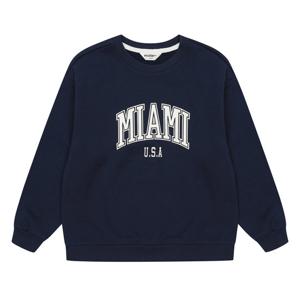 에꼴리에 남아 시티 레터링 맨투맨 티셔츠 24A0441_NY