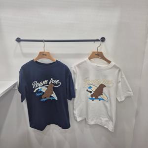 [지프키즈]크랙 빈티지 보드곰 반팔티 KR2TSU241_JK