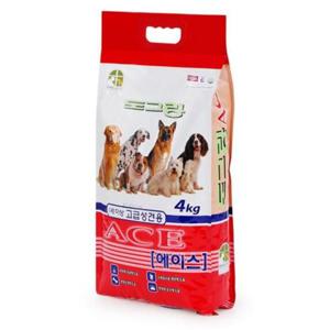 도그랑에이스고급성견 도그랑 에이스 1세이상 성견용 사료 리필 4kg