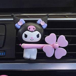 캐릭터방향제 산리오 네잎크로버 차량용 방향제-쿠로미