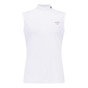 M 파리게이츠골프민소매 NQC 521E2TSA42_WH 여성 스마일 백 프린팅 슬리브리스 티셔츠