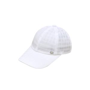 헤지스 골프 여성 26SS 화이트 여성 그리드 H 심볼 볼캡 HWHE6E103OW