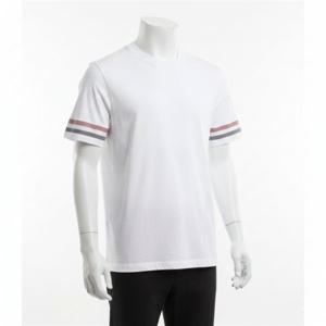 톰브라운 RWB 트리밍 텍스처 코튼 반팔티 MJS204A J0046 100 372949