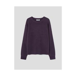 에잇세컨즈 8SECONDS 날개사 라운드 니트 퍼플 214Y51AY3U 404942