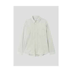 에잇세컨즈 8SECONDS 시어 코튼 가먼트 다잉 셔츠 라이트 그린 425464LY4L 405752