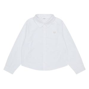 에꼴리에 여아 베이직 솔리드 셔츠 24A1351_WT