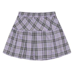 에꼴리에 여아 밴딩 체크 플리츠 스커트 24A5853_VI