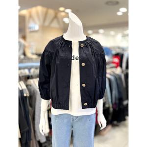 [트리아나]금장 버튼 7부 소매 재킷 TI2GA16_A