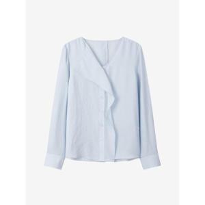 [쥬크]언밸런스 패널 블라우스 Z262MSC019