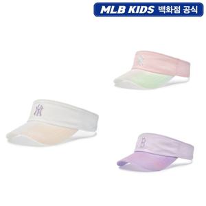 MLB키즈 여아 쿨필드 레인보우 리본 썬캡 7FSC44063