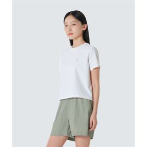 스노우피크 SNOWPEAK APPAREL 클래식 여성 라운드넥 반팔 티셔츠 (S26MWTTS15) White S26MWTTS15WH 406526