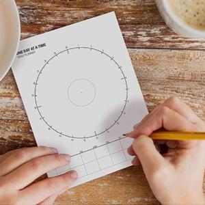 학생계획표 일일 생활계획표 ONE DAY AT A TIME