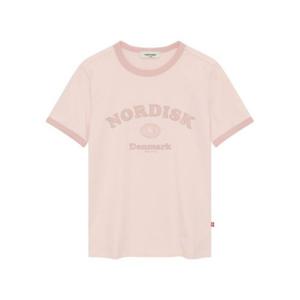 노르디스크 NORDISK 레터링 링거 반팔 티셔츠 - W_Light Pink OWM26247P1 407613