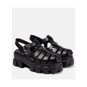 프라다 Monolith 플랫폼 샌들 P00637837