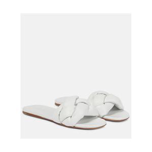 미우미우 우븐 레더 슬라이드 P00647527