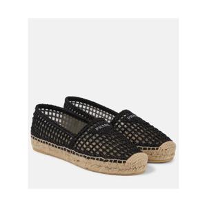 프라다 로고 크로셰 에스파드리유 P00885096