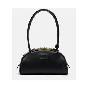 미우미우 Beau 스몰 레더 볼링 백 P01180640