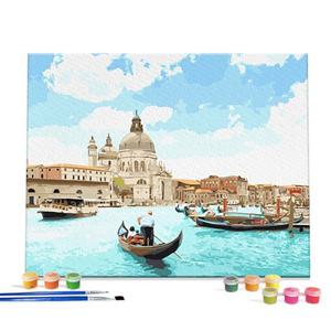 DIY 명화 그림그리기 세트 푸른 하늘의 베니스 40x50