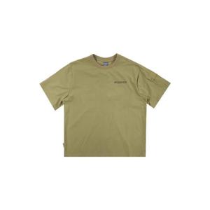 디스커버리 공용 경량 고프코어 우븐 반팔티 DXTR76043-BRD