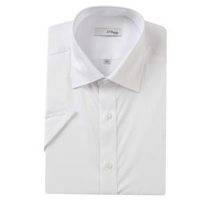 [듀퐁셔츠] (S.T듀퐁)25년 SS 신상 슬림핏 스트레치 솔리드 반팔 셔츠 -SE5MM21HS303SWH(화이트) SE5MM21HS303