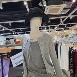 밀스튜디오 DP02 뒤쪽스트링 리본모자 LS4HTS101