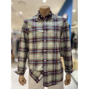 [헤지스 남성] 마드라스 체크 플란넬 셔츠 (HZSH5D535U2) HZSH5D535