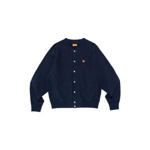 Human Made휴먼 메이드 스웨트 가디건 네이비 HM31CS057