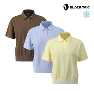 여성 아이스 냉감 티셔츠 에어로프레쉬K 피케 카라 반팔티 1BYKTMV014 GD