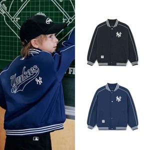 [엠엘비키즈] MLB키즈 스포티브 컬시브 나일론 야구점퍼 (7AJPB0261) 7AJPB0261000