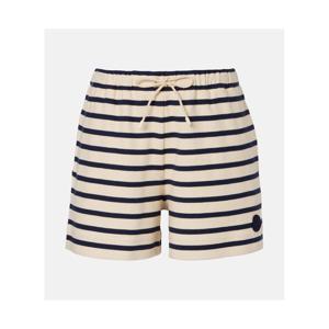 몽클레어 스트라이프 코튼 저지 쇼츠 P01141826
