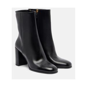 프라다 85 레더 앵클 부츠 P01125472