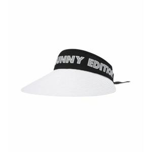 [마스터바니에디션] 여성 시어서커 블록 라탄 썬바이저 (421F2CP204) 421F2CP204