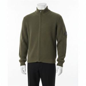 씨피컴퍼니 CP컴퍼니 Lambs울 집 가디건 19CMKN131A 110149A 652 램스울 짚 375180