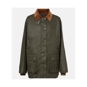 미우미우 코듀로이 트리밍 포플린 재킷 P01017189