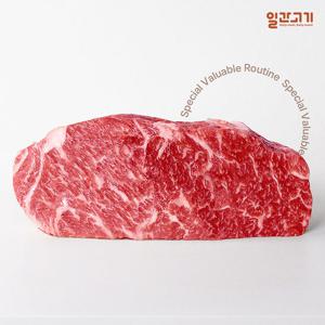 [일간고기][냉장]1등급 암소한우 채끝 스테이크 300g
