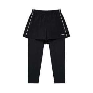 [내셔널지오그래픽키즈]K262GWL610 여아 3부 레이어드 워터레깅스 CARBON BLACK