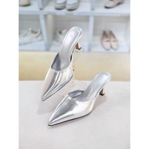 [코디엘루]심플 포인티드 토 여성 힐 블로퍼 8cm CDSP501304-4