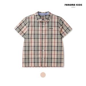 [레노마키즈]남아선염체크카라셔츠 (R2321B305-T)