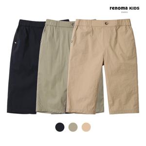 [레노마키즈]남아밑단체크파이핑7부 팬츠 (R2321P218-T)