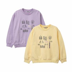 [레노마키즈]여아 루즈핏 그래픽 맨투맨 (R2312T179-T)