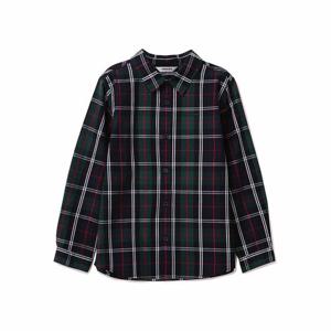 [레노마키즈]남아 그린 체크 셔츠 (R2312B304-T)