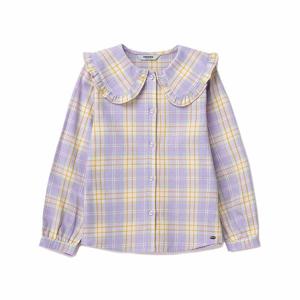 [레노마키즈]여아 빅카라 체크 블라우스 (R2312B352-T)