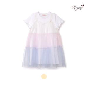 [페리미츠]삼단샤 원피스 (P2322O683-T)