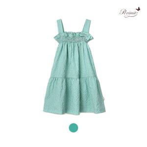 [페리미츠]스모킹 끈나시 원피스 (P2322O665-T)