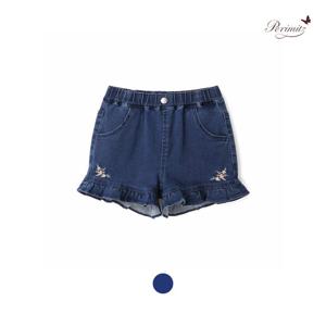 [페리미츠]프릴 자수 데님팬츠 (P2322Q258-T)