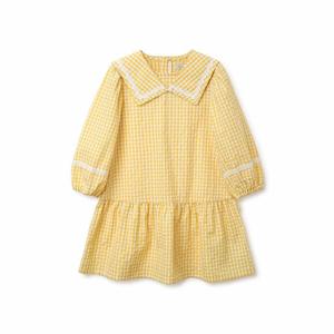 [페리미츠]케이프고방체크원피스 (P2312O679-T)