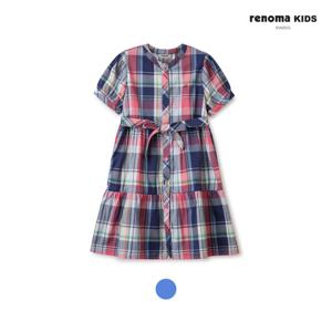 [레노마키즈]멀티체크셔츠형원피스 (R2322O616-T)